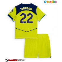 Otroške Nogometnih dresov Tottenham Hotspur Brennan Johnson #22 Tretji 2025-26 Kratki rokavi (+ hlače)